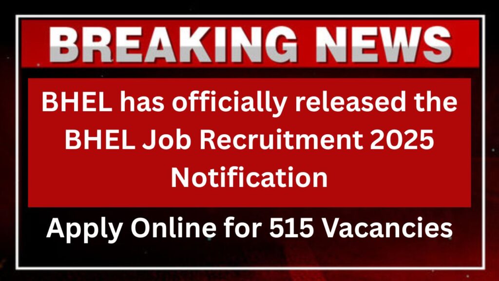 BHEL Recruitment 2025