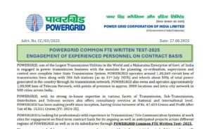 POWERGRID Recruitment 2025