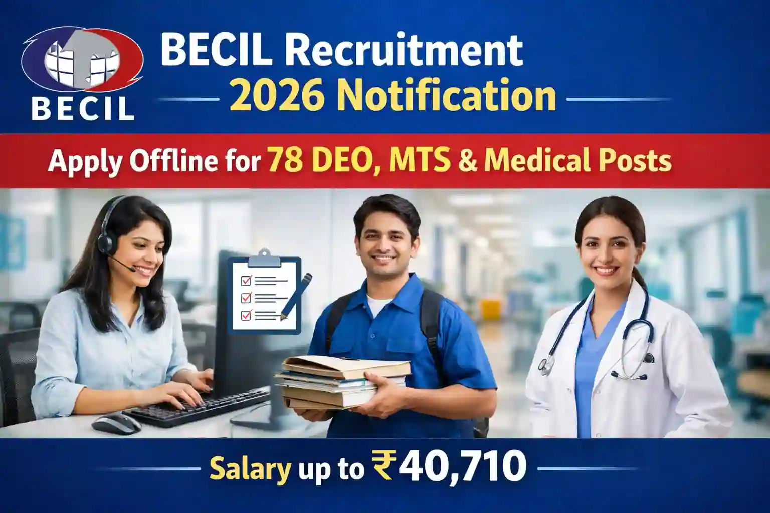 BECIL Recruitment 2026 Notification
