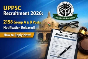 UPPSC Vacancy 2026 Notification PDF