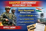 Danapur Cantonment Recruitment 2026