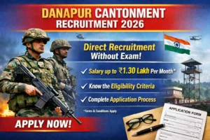 Danapur Cantonment Recruitment 2026