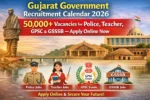 Gujarat Government Recruitment Calendar 2026