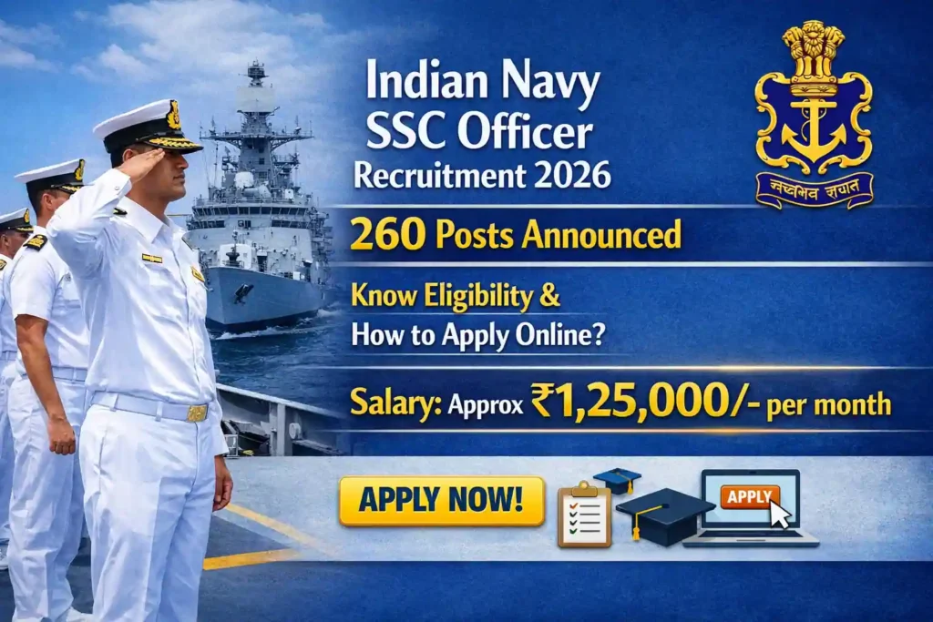 Indian Navy SSC Officer Recruitment