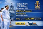 Indian Navy SSC Officer Recruitment