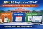 LNMU PG Registration 2025-27 Online Form Kaise Bhare