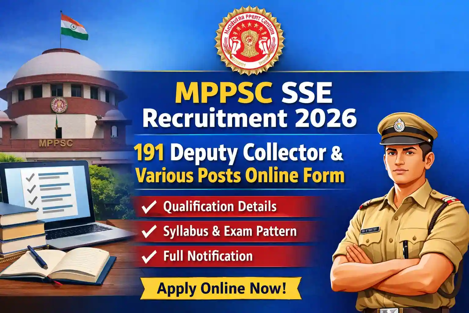 MPPSC SSE Recruitment 2026