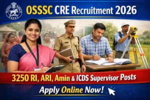 OSSSC CRE Recruitment 2026