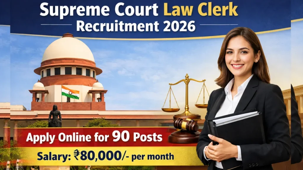 Supreme Court Law Clerk Recruitment 2026