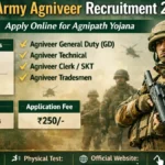 Agniveer Army New Vacancy 2026: अग्निपथ योजना के तहत ऑनलाइन आवेदन शुरू, जानें पूरी जानकारी New