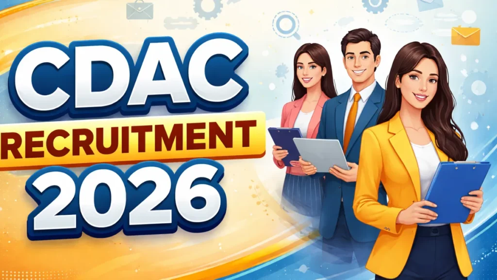 CDAC Recruitment 2026