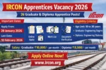 IRCON Apprentices Vacancy