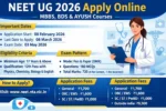 NEET UG 2026 Apply Online