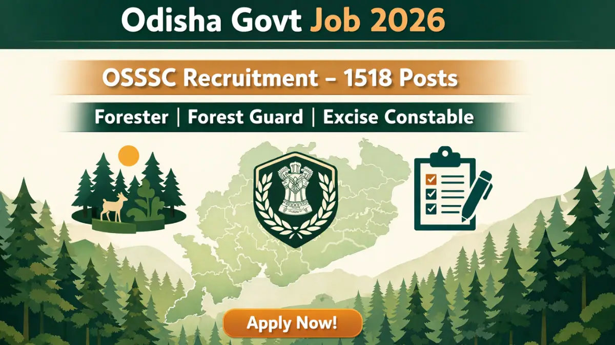 Odisha Sub-Ordinate Staff Selection Commission (OSSSC)