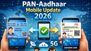 PAN-Aadhaar Mobile Update 2026