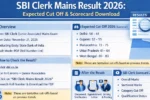 SBI Clerk Mains Result