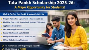 Tata Pankh Scholarship