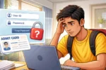 Admit Card download karte waqt Password bhul gaye toh kya karein